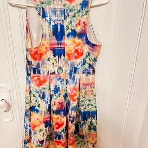 Colorful Abstract Women's Wedding Dress